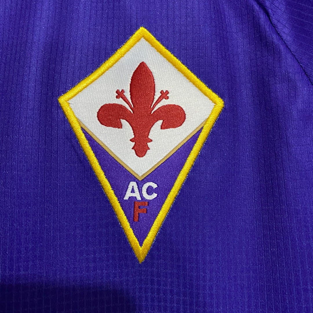 Fiorentina 1998/99 Fila – Retro – Roxo - Versão Adepto