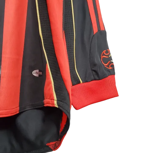 Camisola AC Milan 2006/07 – Manga Comprida – Retro – Listrada