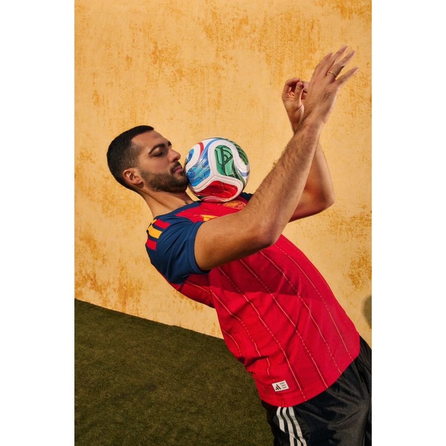 Camisola Espanha Principal Mundial 2026 - Versão Adepto