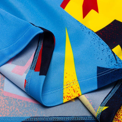 T-Shirt Treino Barcelona Dri-FIT Academy Pro Pré-Jogo Quarta – Azul/Amarelo - Versão Adepto