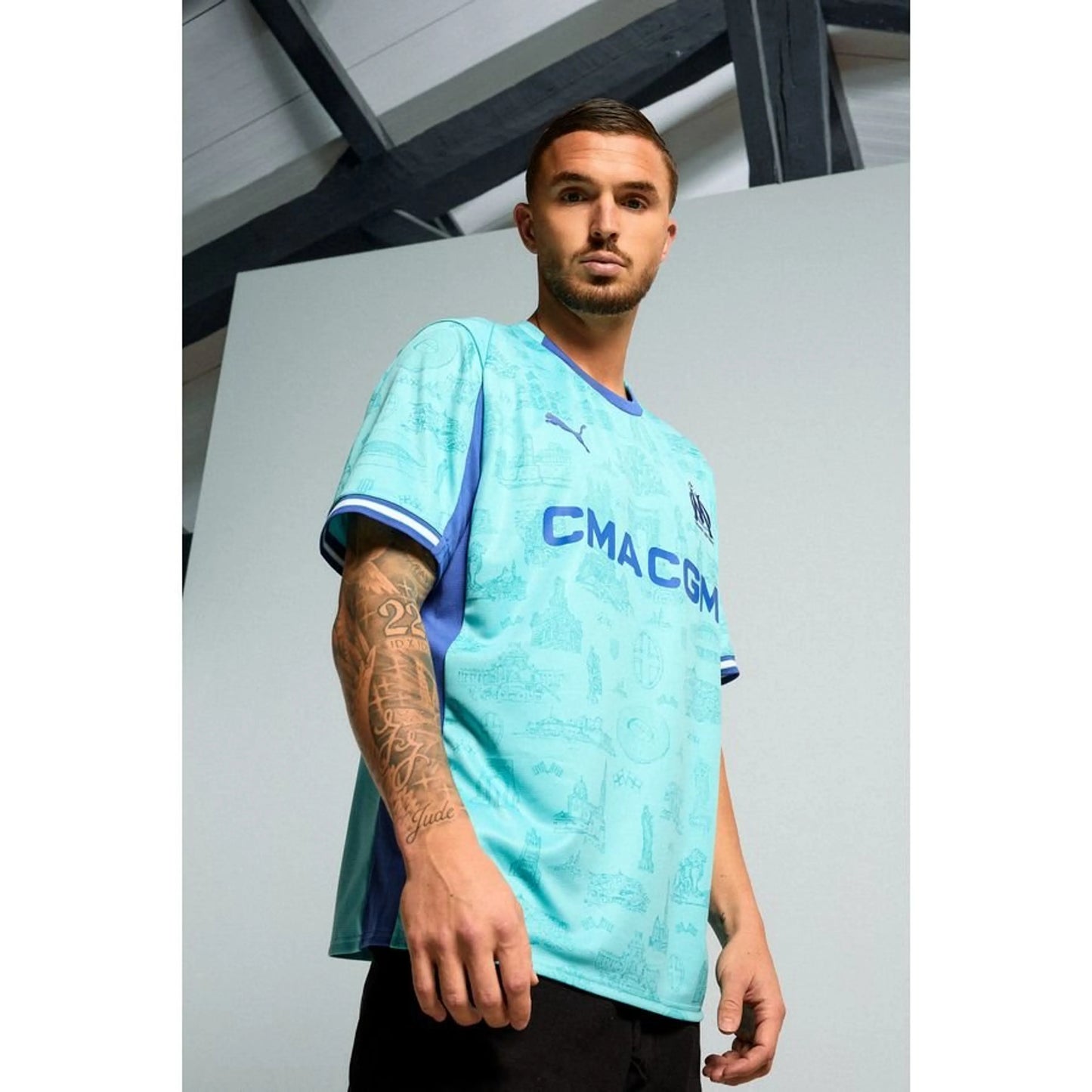 Camisola Guarda-Redes Marselha Quarta 2025/26- Versão Adepto