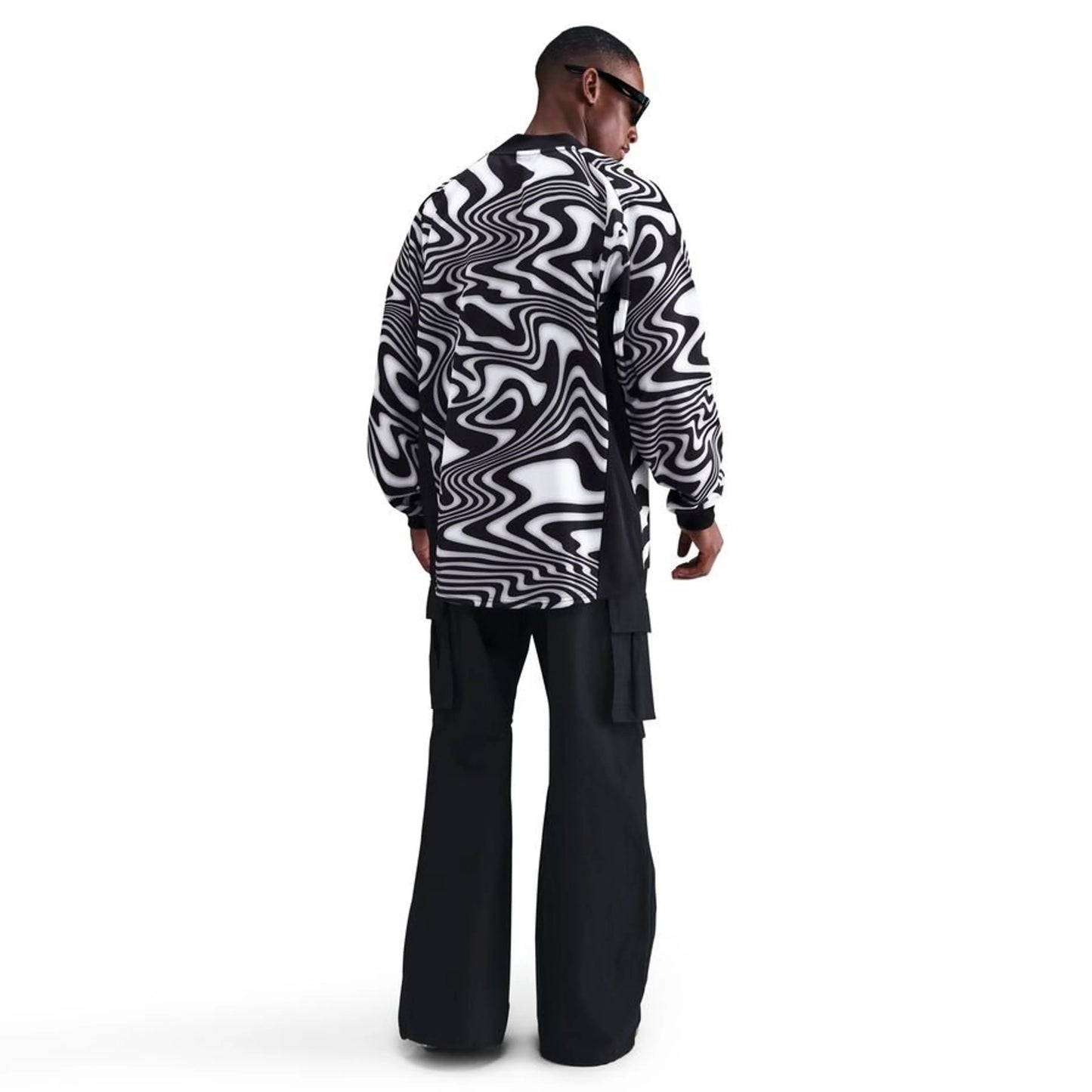 Camisola Guarda-Redes Brasil Authentic Hollywood – Preto/Branco/Volt