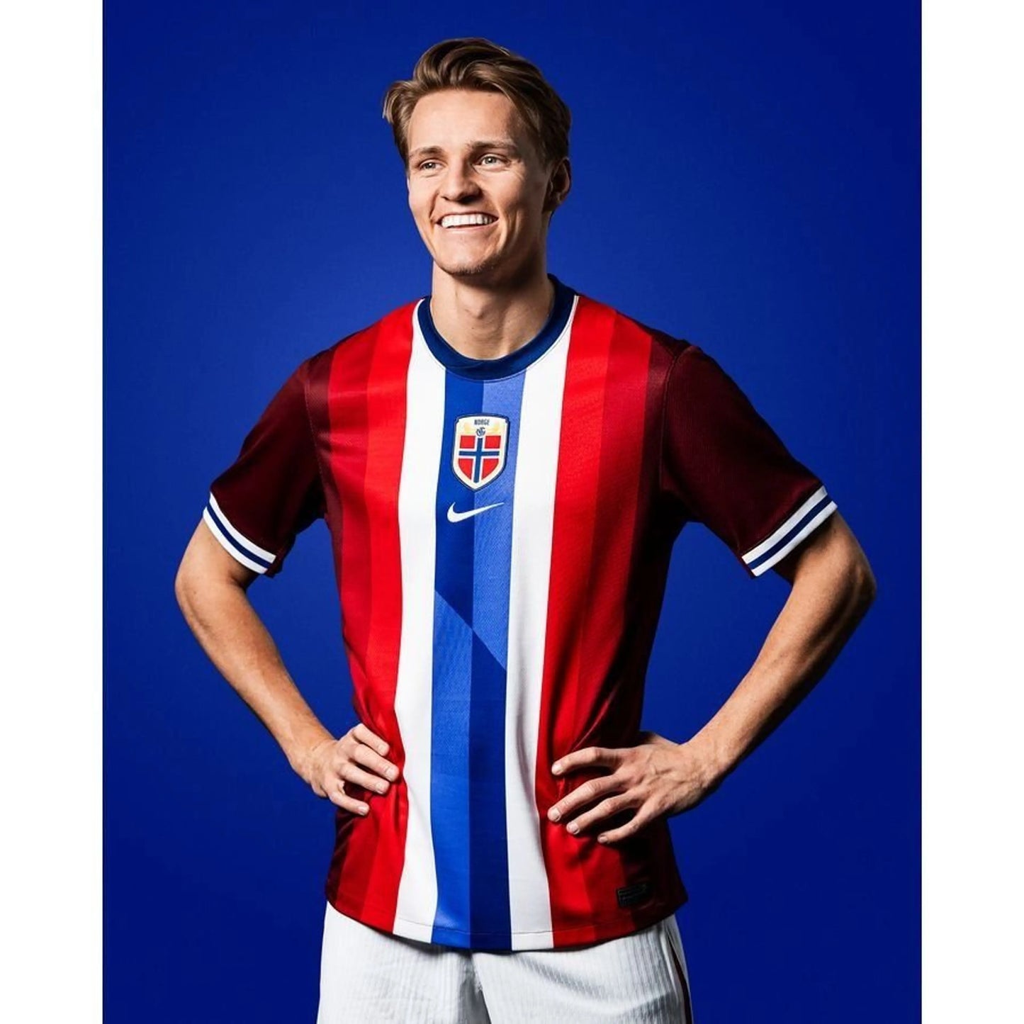 Camisola Noruega Principal 2024/25 - Versão Adepto