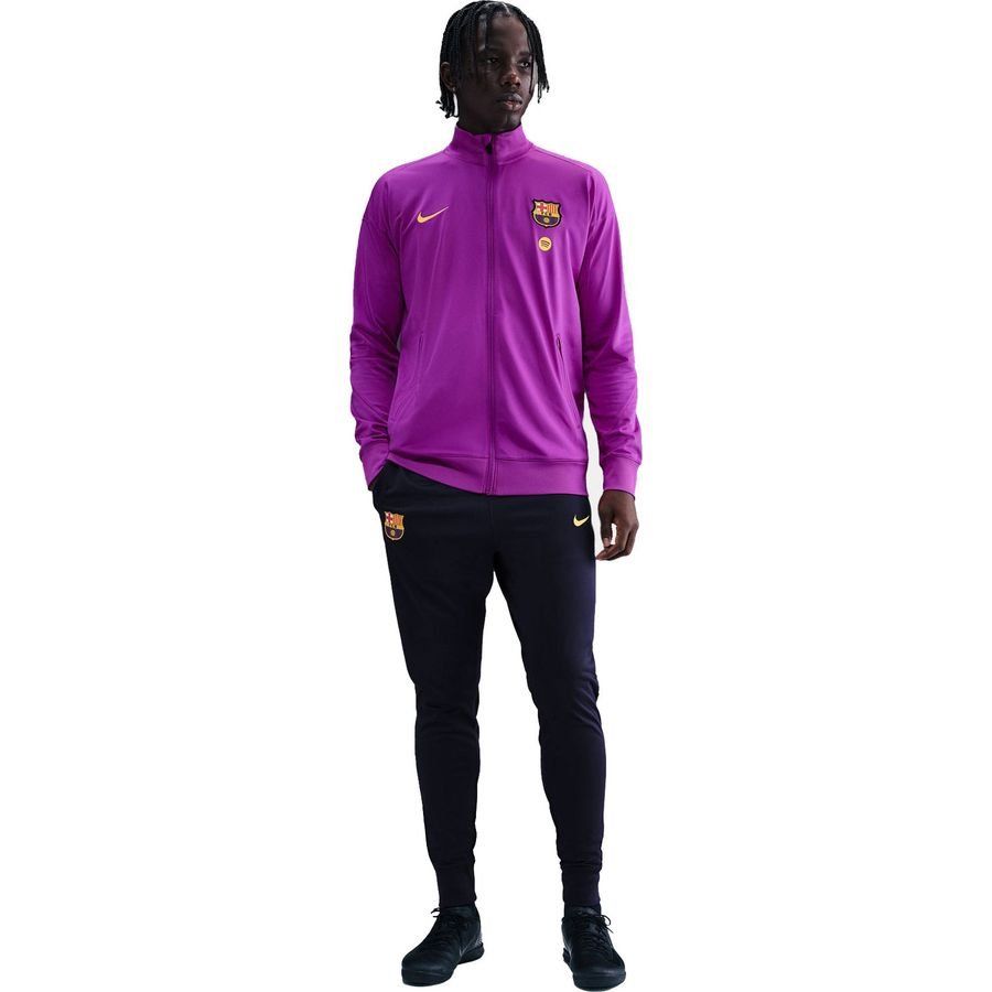 Fato Treino Barcelona Dri-FIT Strike – Roxo/Dourado