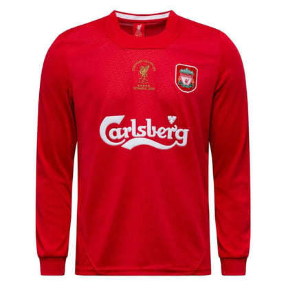 Camisola Liverpool Principal Istambul 2005 – Manga Comprida – Retro
