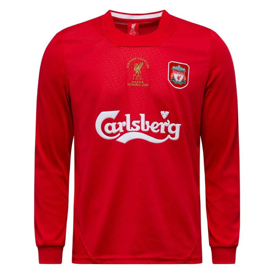 Camisola Liverpool Principal Istambul 2005 – Manga Comprida – Retro