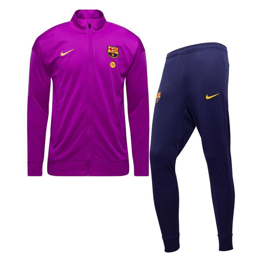 Fato Treino Barcelona Dri-FIT Strike – Roxo/Dourado