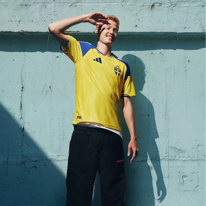 Camisola Suécia Principal 2025/26 – Versão Jogador