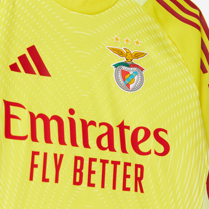 Guarda-Redes Benfica 2025/26 – Amarelo – Versão Adepto