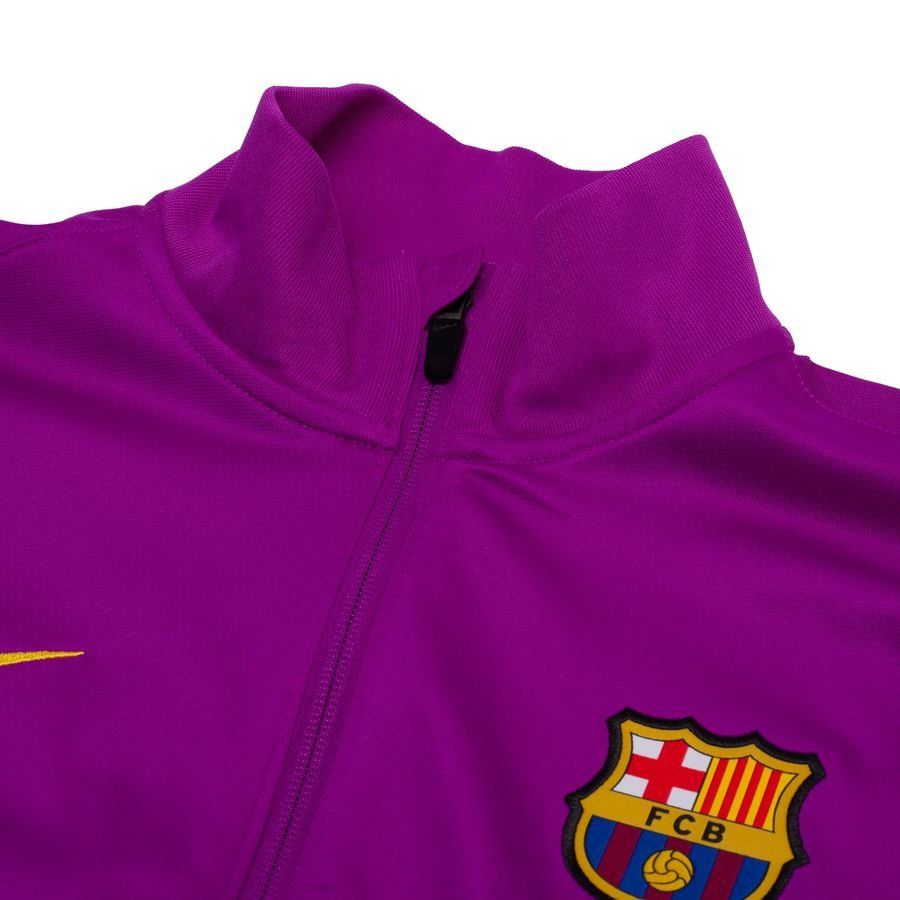 Fato Treino Barcelona Dri-FIT Strike – Roxo/Dourado