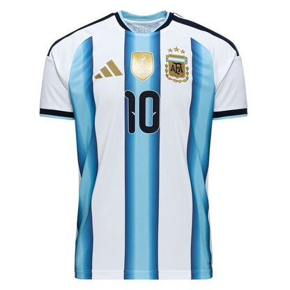 Camisola Argentina Principal Mundial 2026 – Messi 10 - Versão Adepto