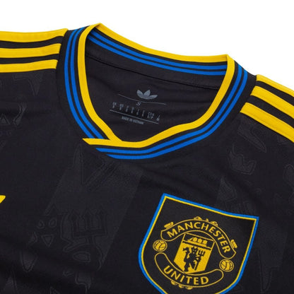 Manchester United Terceira 2025/26 – Manga Comprida - Versão Adepto
