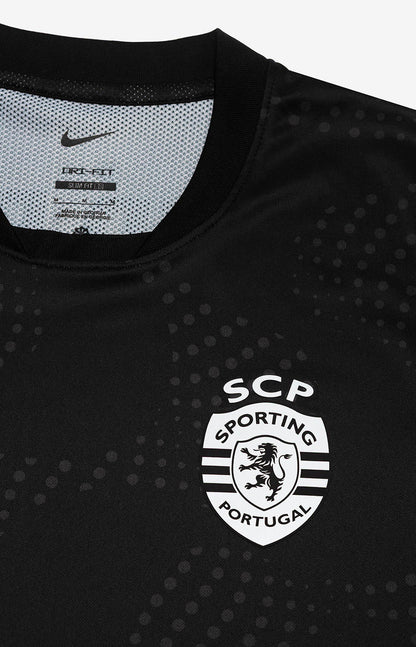 Sporting CP Alternativa 2025/26 – Preto – Versão Adepto