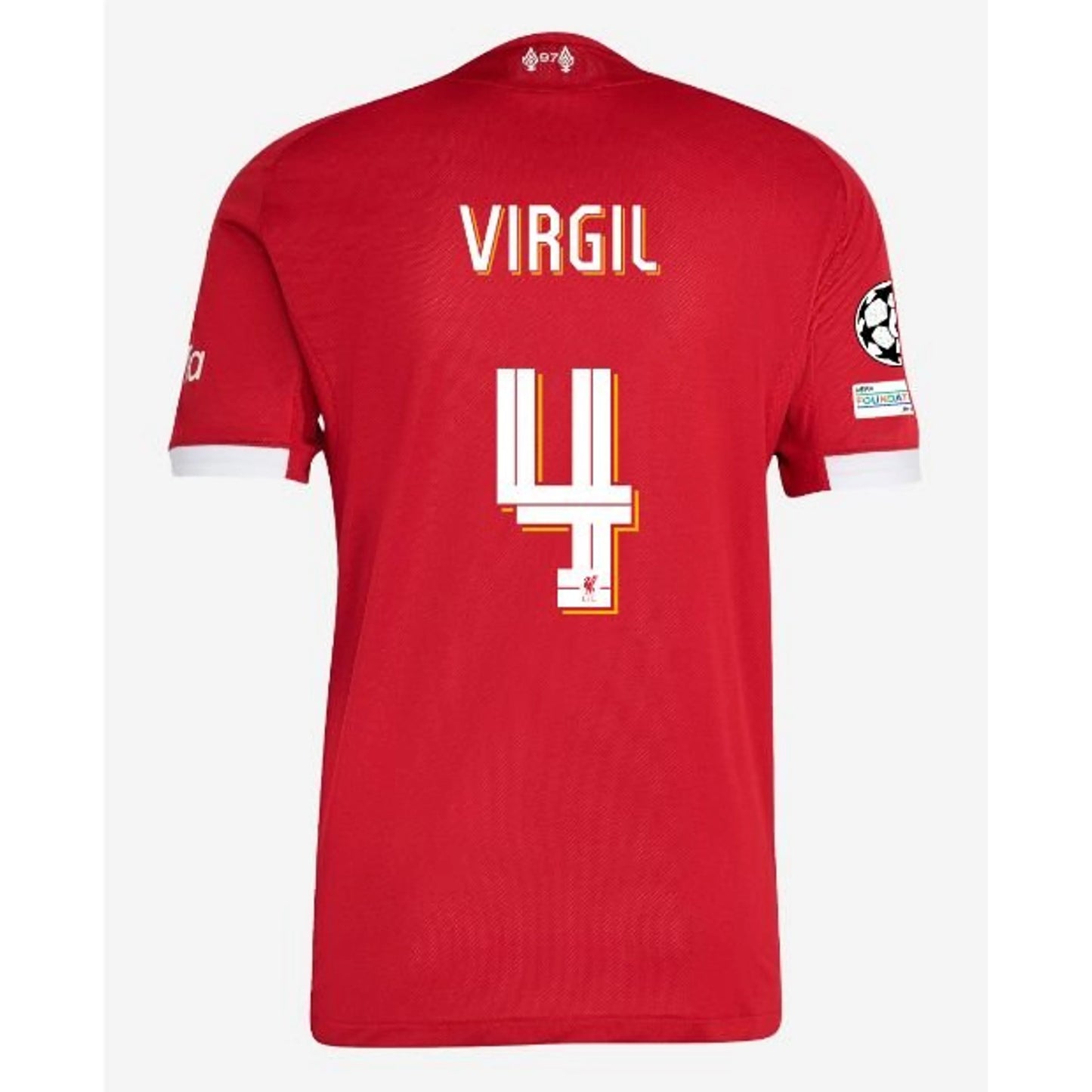 Camisola Liverpool Principal Champions League 2025/26- Versão Adepto