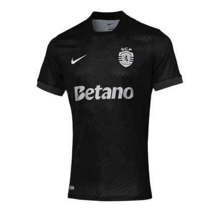 Sporting CP Alternativa 2025/26 – Preto – Versão Adepto