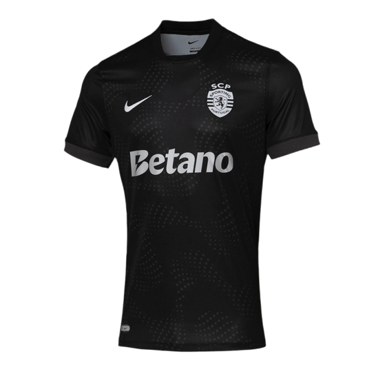 Sporting CP Alternativa 2025/26 – Preto – Versão Adepto