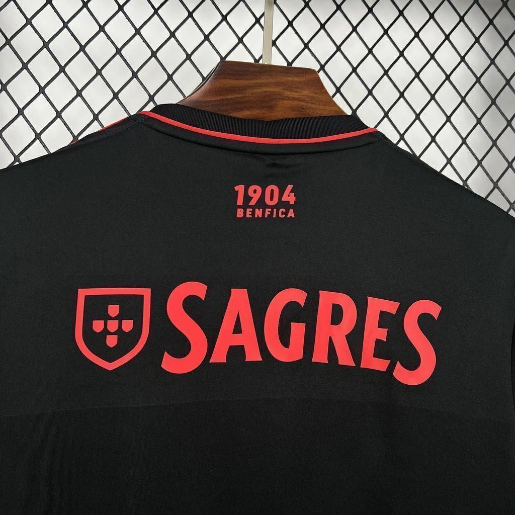 Benfica Terceira 2021/22 – Cinzento/Preto – Versão Adepto