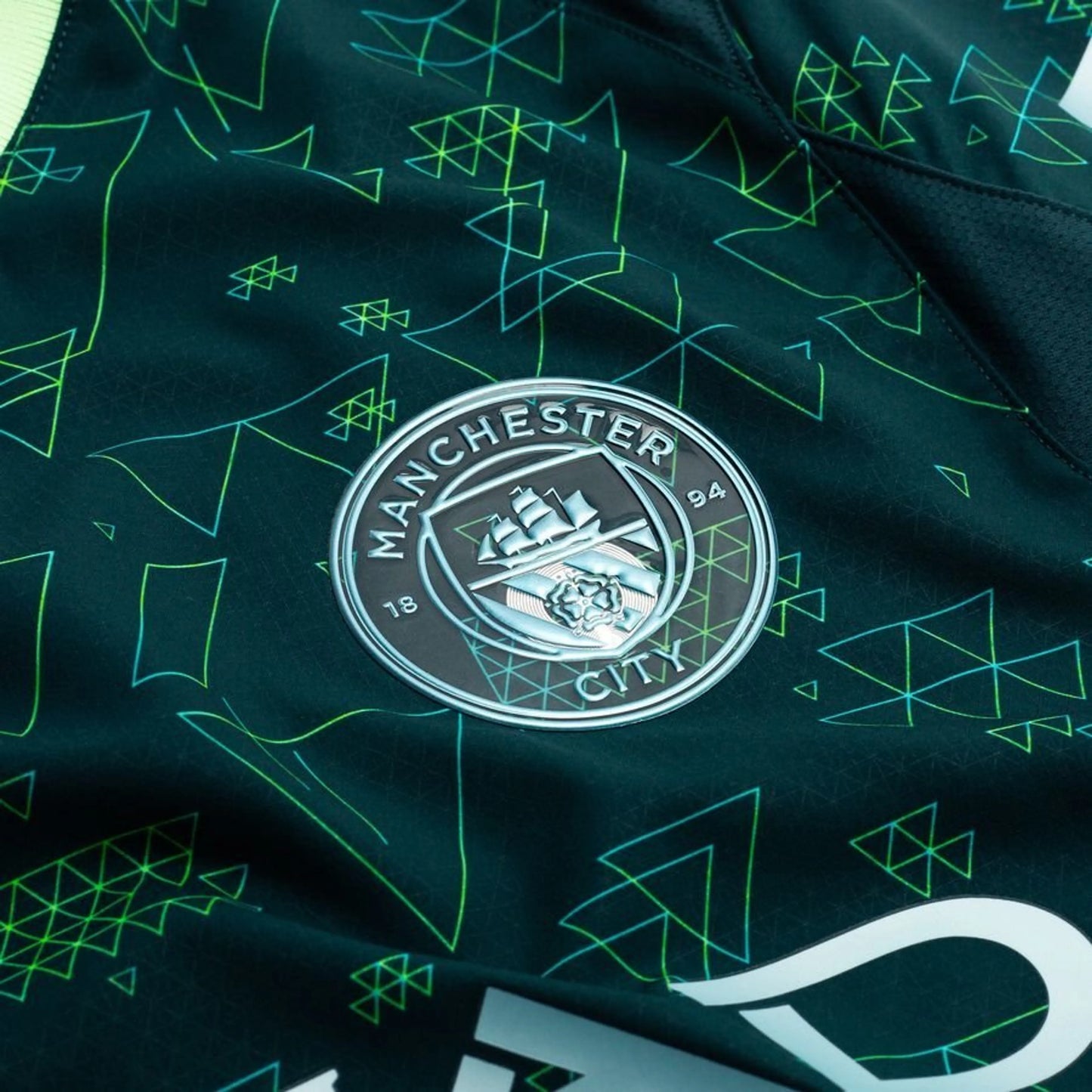 Camisola Manchester City EAFC26 Quarta 2025/26 – Versão Jogador – Haaland 9