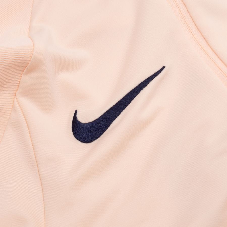 Camisola Treino Barcelona Dri-FIT Strike Drill Terceira – Vermelho/Azul Marinho/Mango