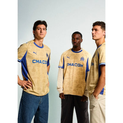 Camisola Marselha Quarta 2025/26- Versão Adepto