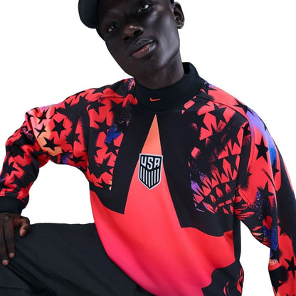 Camisola Guarda-Redes Estados Unidos Authentic Hollywood – Vermelho Crimson/Preto