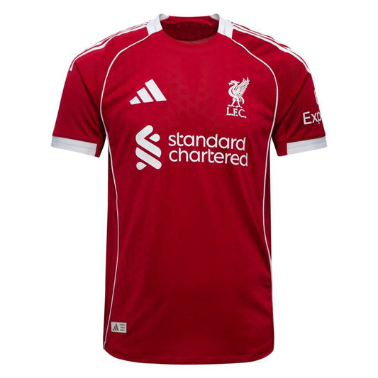 Camisola Liverpool Principal 2025/26 – Versão Jogador