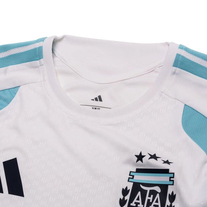 Camisola Treino Argentina Tiro 26 Mundial 2026 – Branco - Versão Adepto
