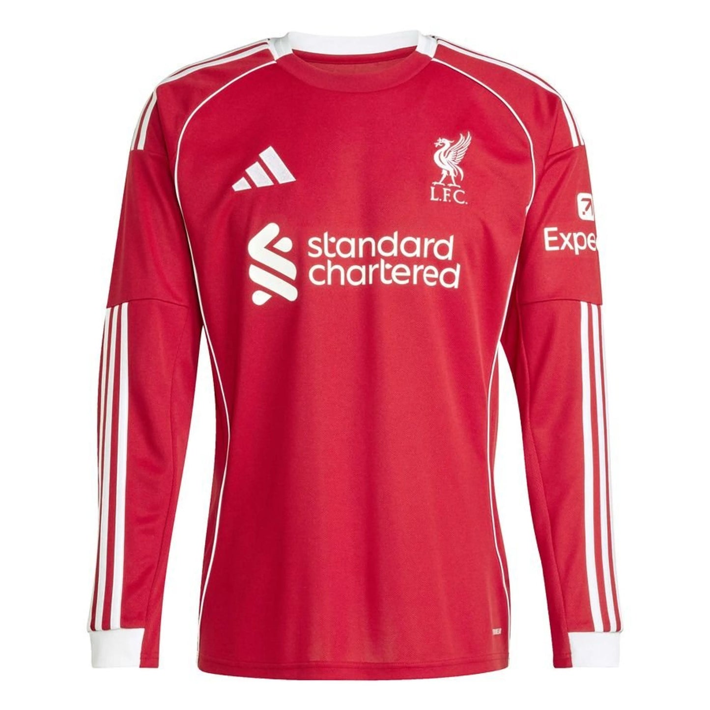 Liverpool Principal 2025/26 – Manga Comprida - Versão Adepto