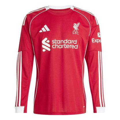 Liverpool Principal 2025/26 – Manga Comprida - Versão Adepto