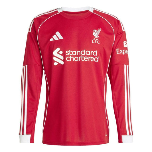 Camisola Liverpool Principal 2025/26 – Manga Comprida