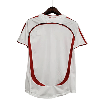 Camisola AC Milan Final Champions 2006/07 – Retro – Branco - Versão Adepto