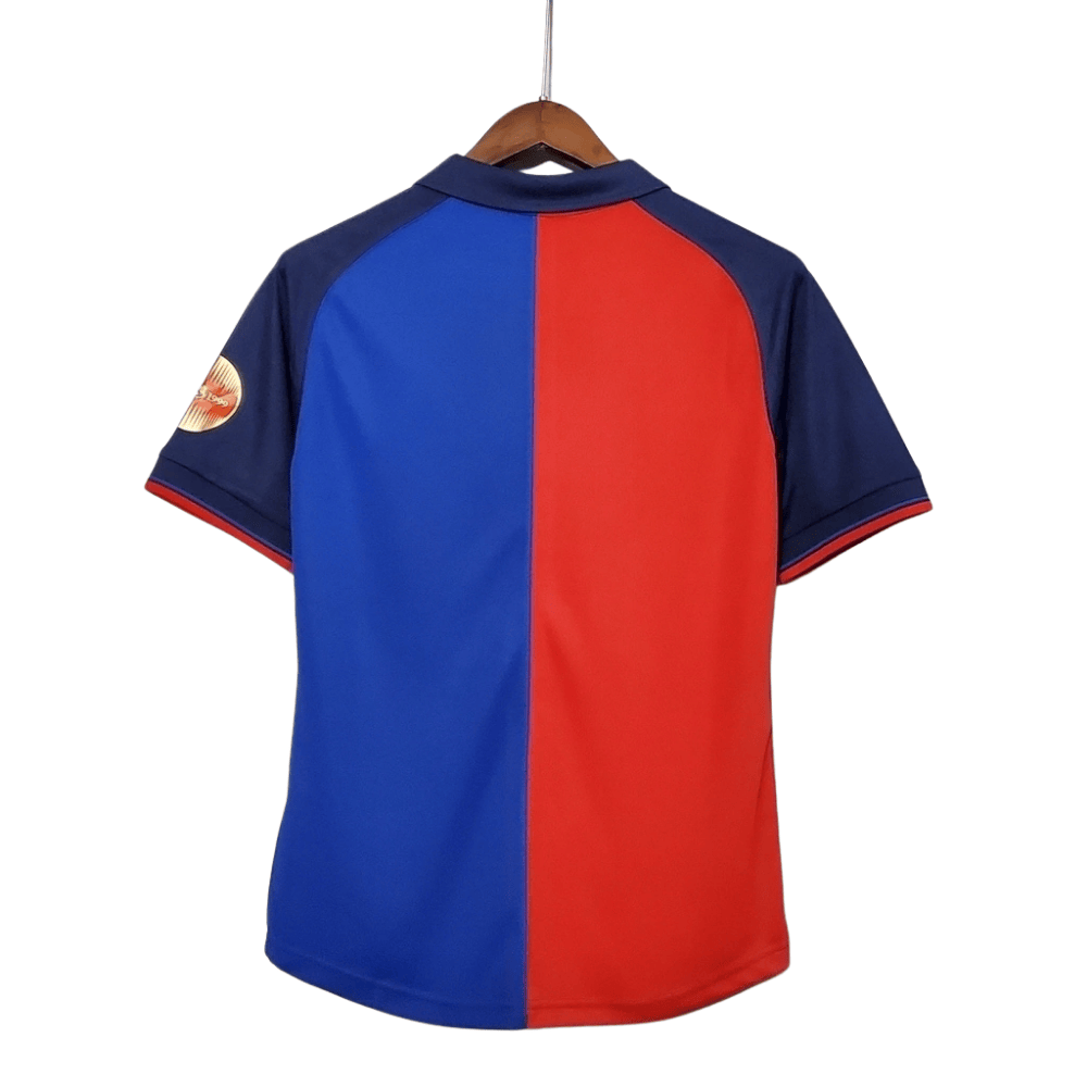 Barcelona Centenário 1999 – Retro – Azul/Vermelho - Versão Adepto