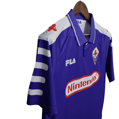 Fiorentina 1998/99 Fila – Retro – Roxo - Versão Adepto