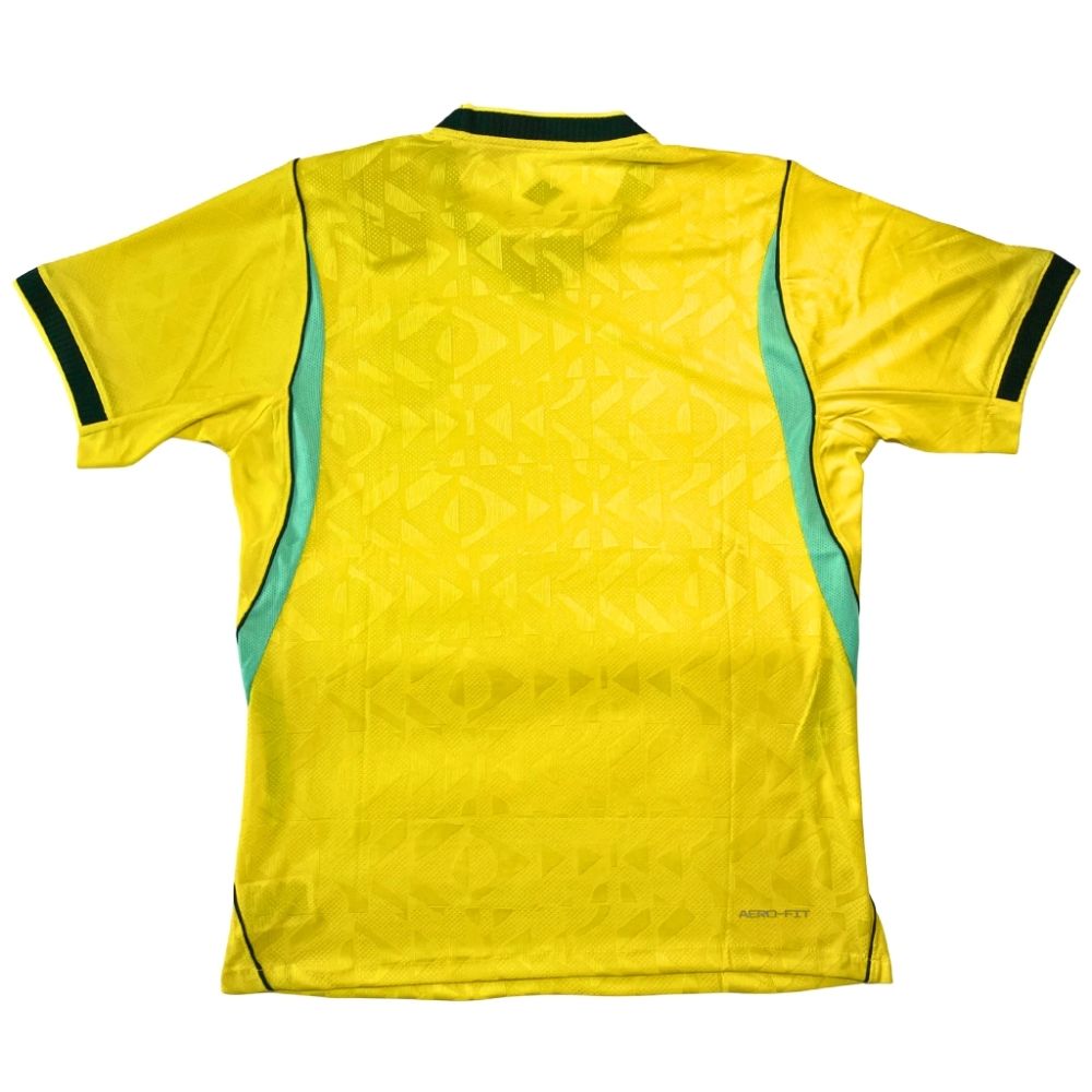 Camisola Brasil Principal Mundial 2026 – Versão Jogador – Amarelo