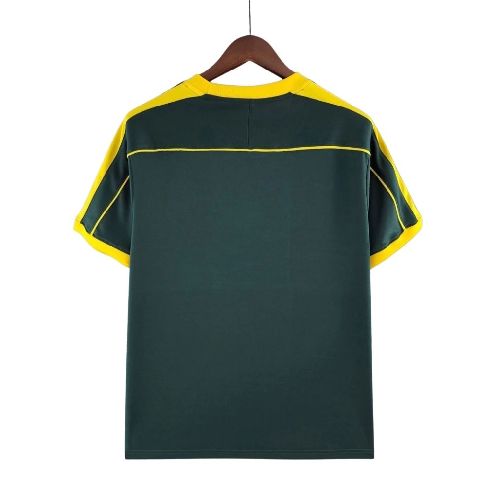 Guarda-Redes Brasil 1998 – Retro – Verde Escuro - Versão Adepto