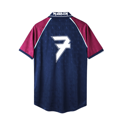West Ham x Iron Maiden 1999/2001 – Retro – Versão Adepto – Azul/Vermelho
