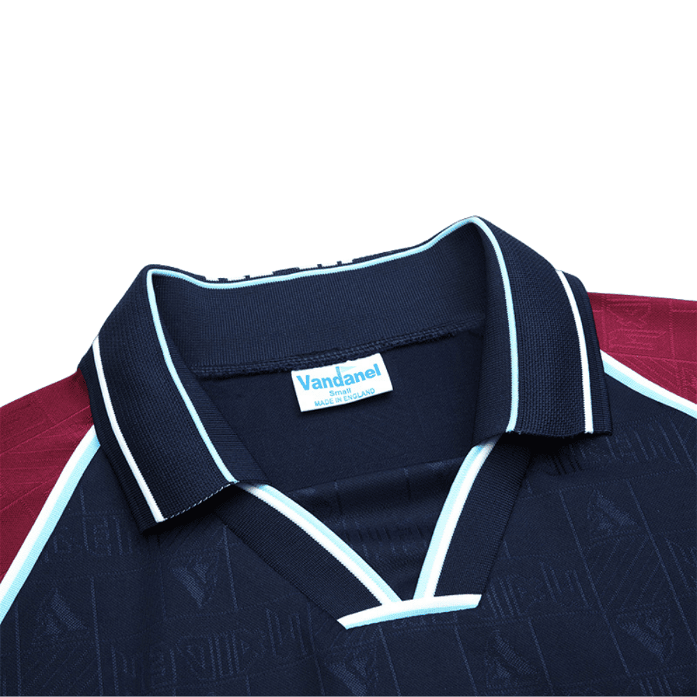 West Ham x Iron Maiden 1999/2001 – Retro – Versão Adepto – Azul/Vermelho