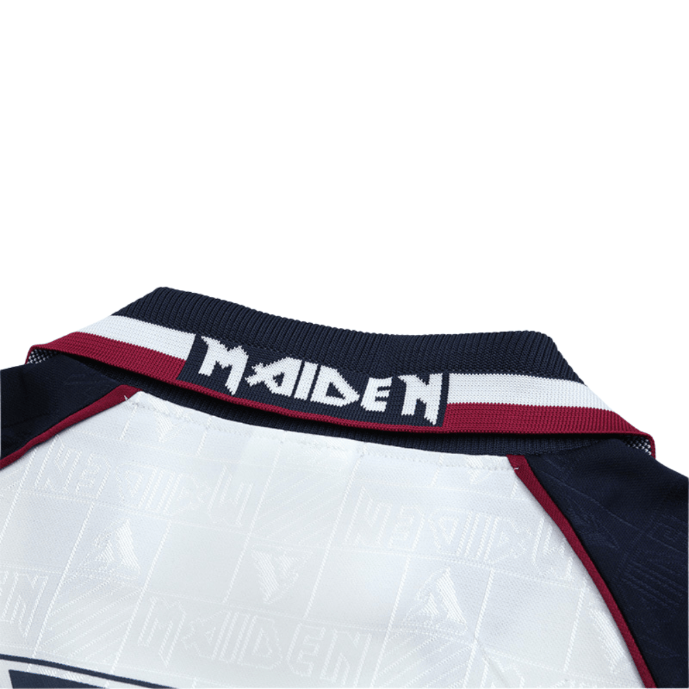 West Ham x Iron Maiden 1999/2001 – Retro – Versão Adepto – Branco/Azul