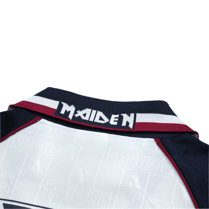 West Ham x Iron Maiden 1999/2001 – Retro – Versão Adepto – Branco/Azul