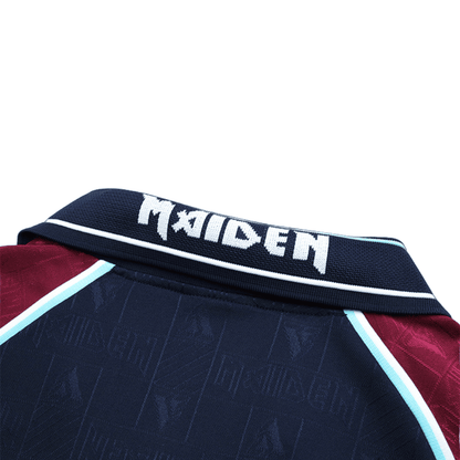 West Ham x Iron Maiden 1999/2001 – Retro – Versão Adepto – Azul/Vermelho