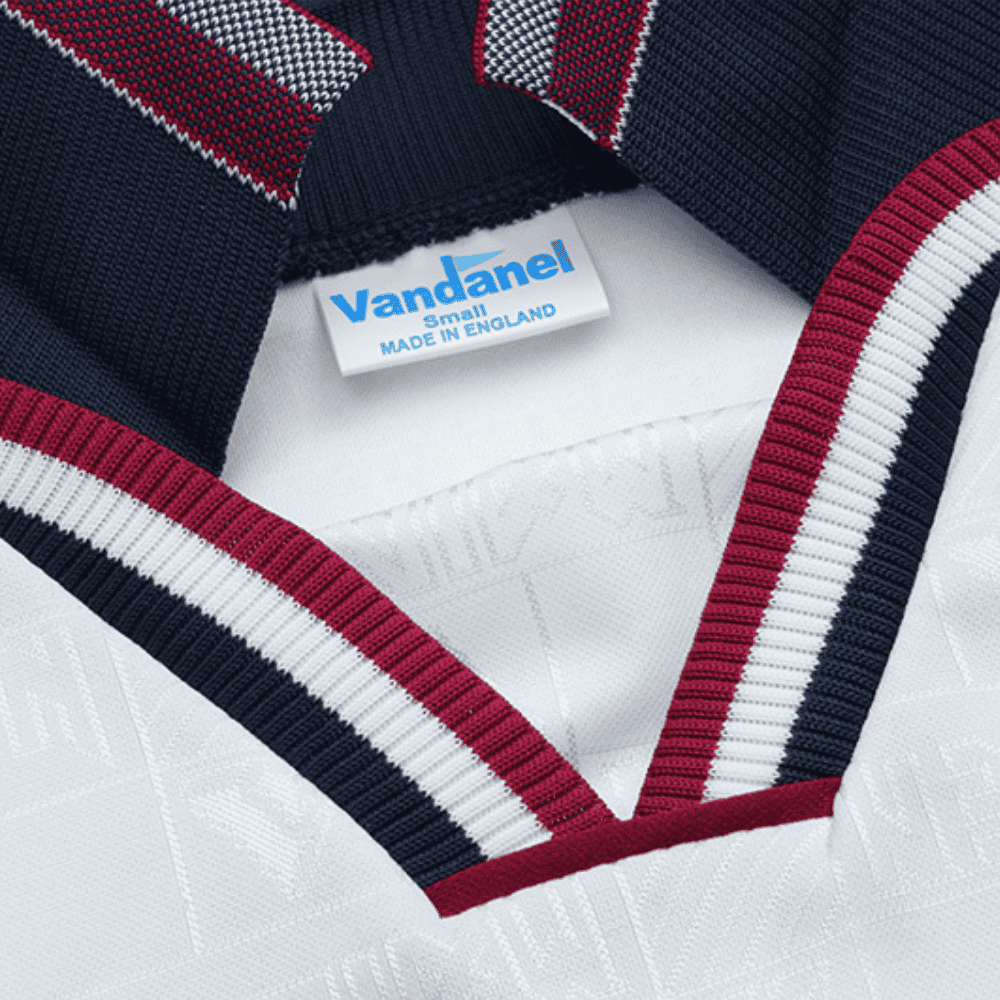 West Ham x Iron Maiden 1999/2001 – Retro – Versão Adepto – Branco/Azul