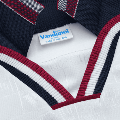 West Ham x Iron Maiden 1999/2001 – Retro – Versão Adepto – Branco/Azul