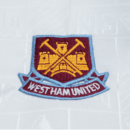 West Ham x Iron Maiden 1999/2001 – Retro – Versão Adepto – Branco/Azul