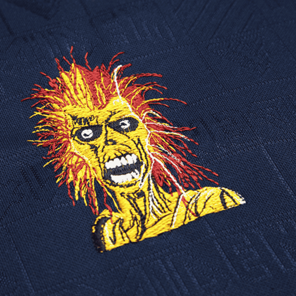 West Ham x Iron Maiden 1999/2001 – Retro – Versão Adepto – Azul/Vermelho