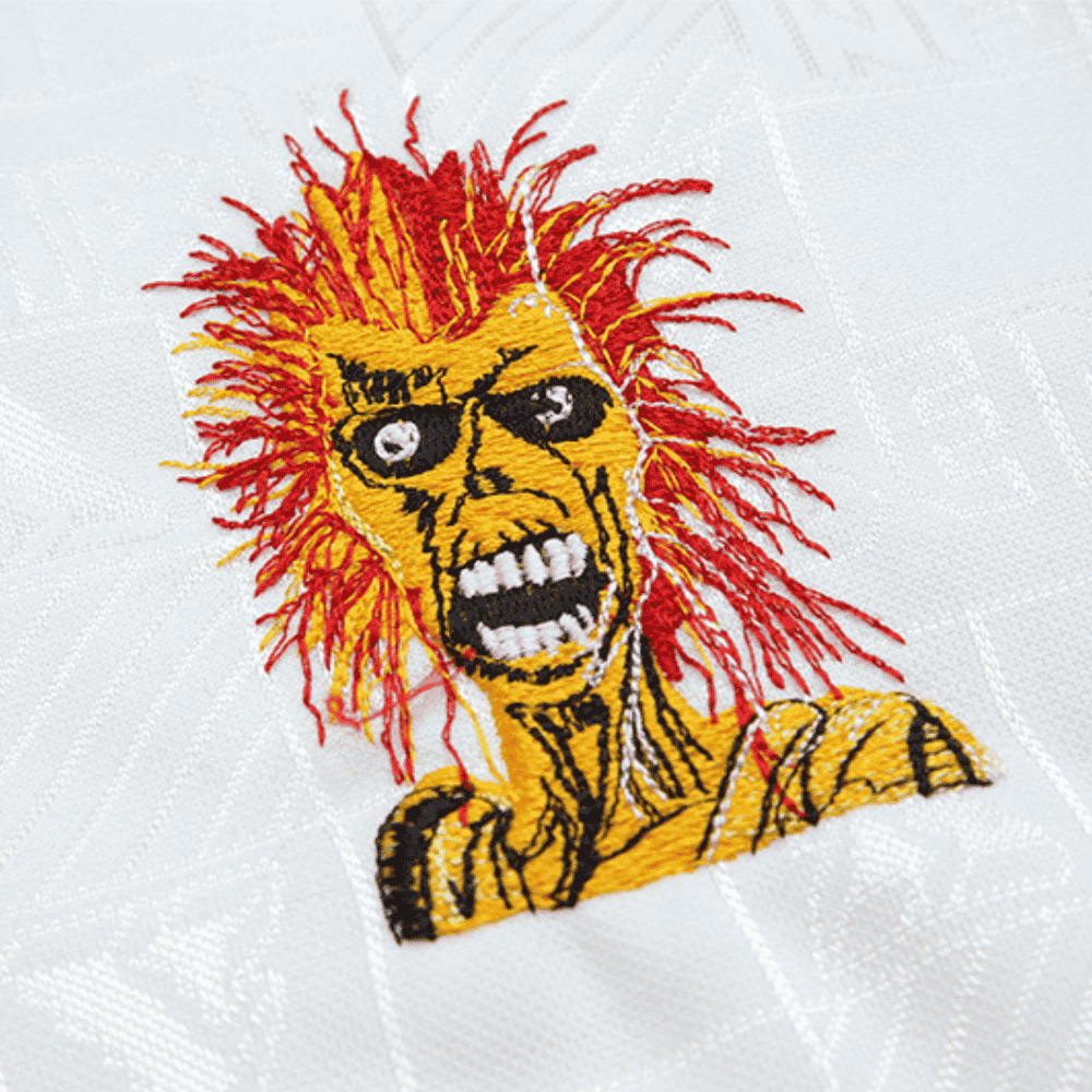 West Ham x Iron Maiden 1999/2001 – Retro – Versão Adepto – Branco/Azul