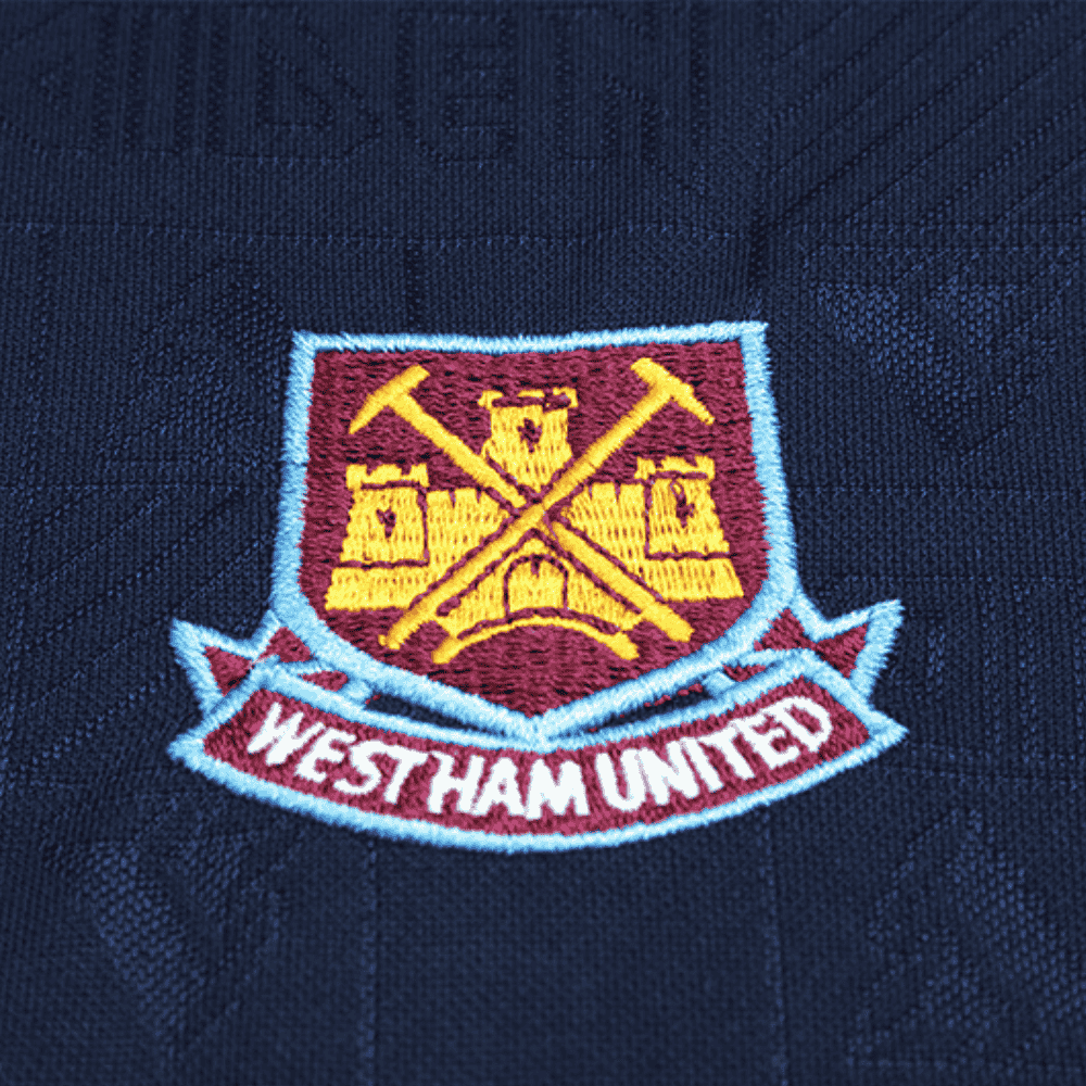 West Ham x Iron Maiden 1999/2001 – Retro – Versão Adepto – Azul/Vermelho