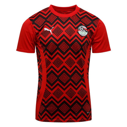 Treino Pré-Jogo Egito Taça das Nações Africanas 2025 – Vermelho/Preto - Versão Adepto