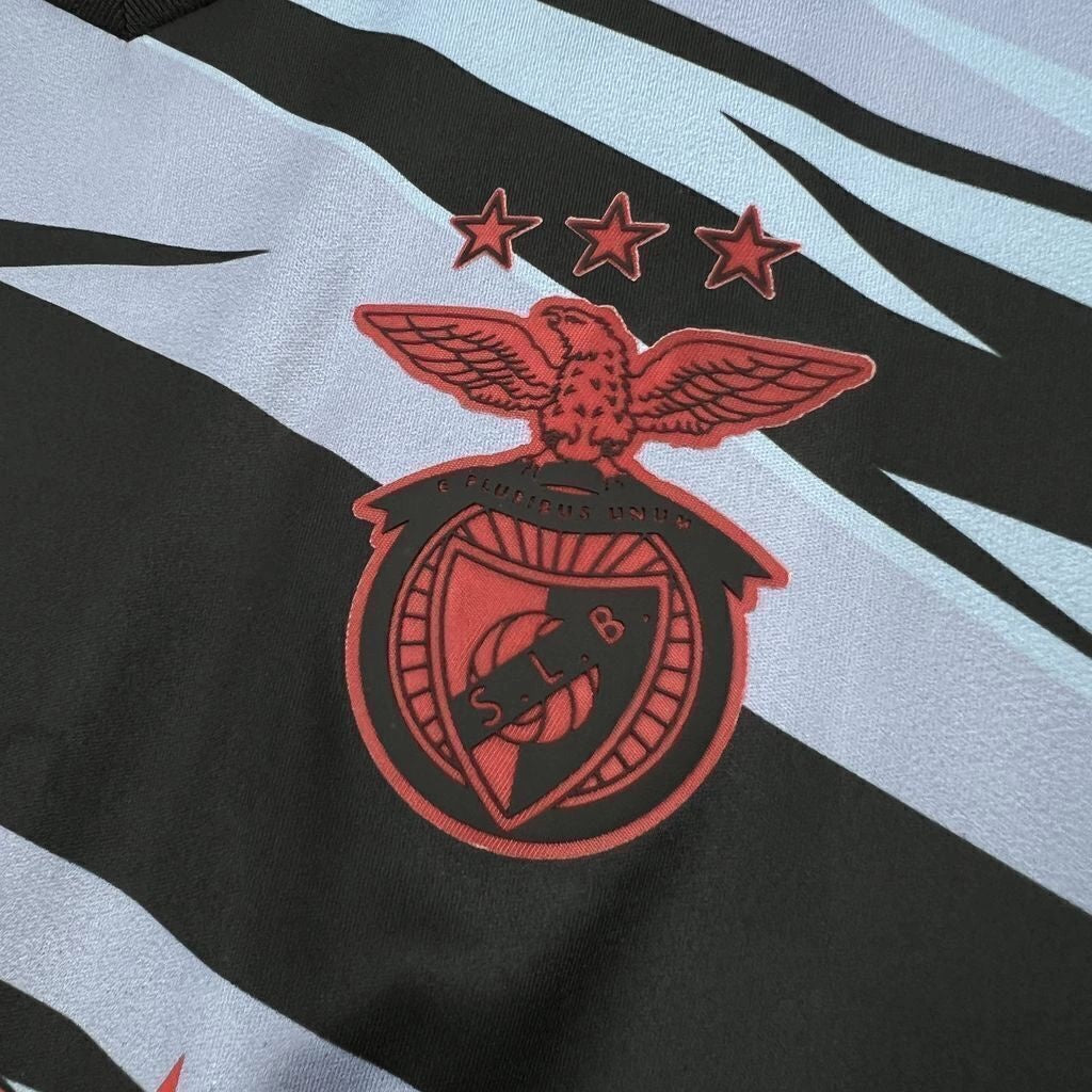 Benfica Terceira 2021/22 – Cinzento/Preto – Versão Adepto