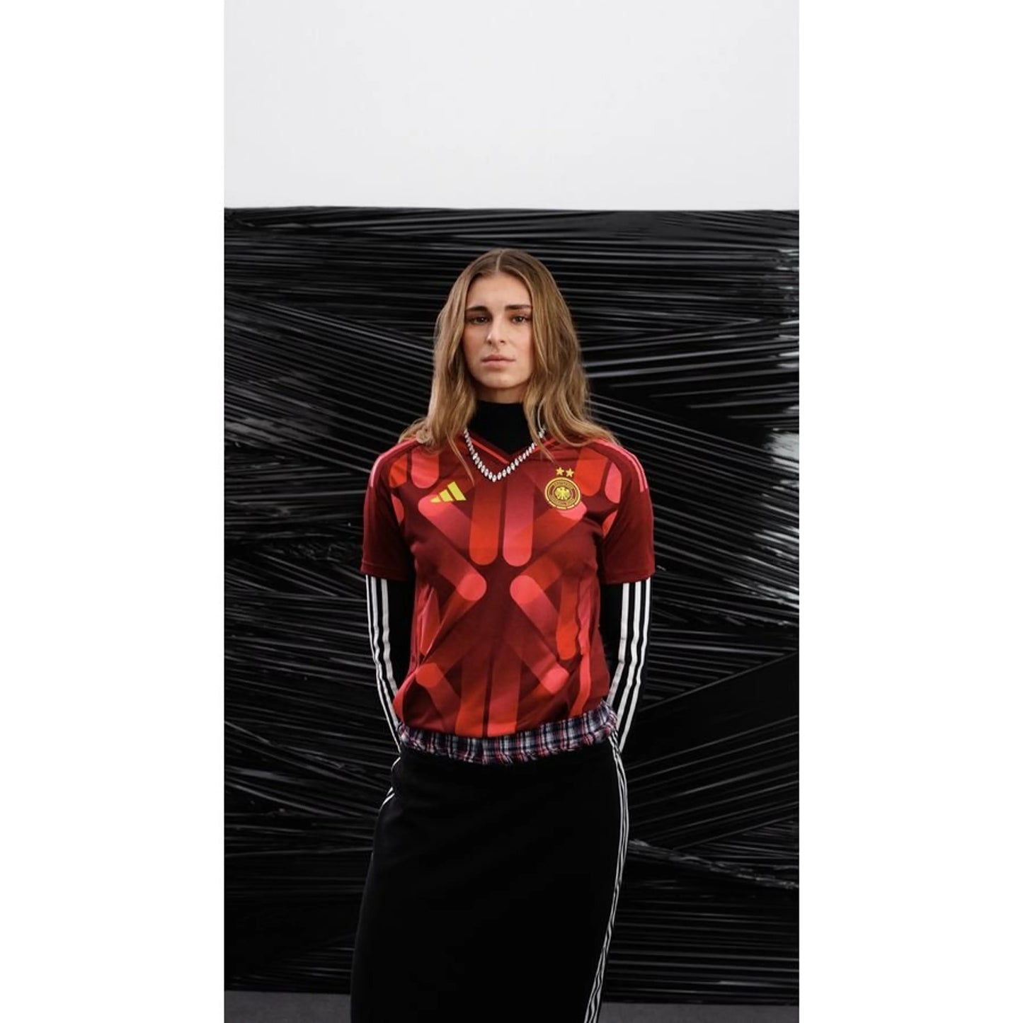 Camisola Alemanha Alternativa EURO 2025 - Versão Adepto