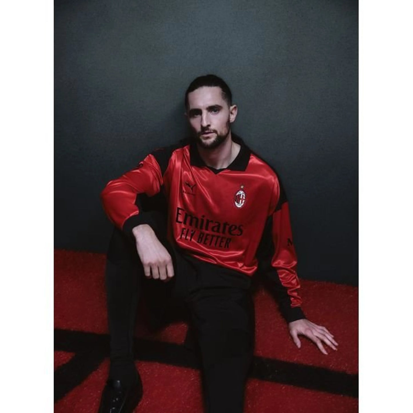 Camisola AC Milan Slam Jam 2025/26 – Manga Comprida